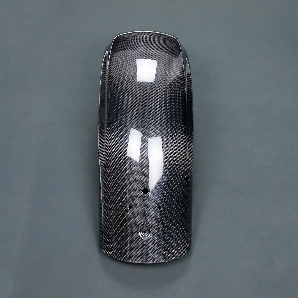 Garde-boue arrière en fibre de carbone pour Harley Touring - vue 3