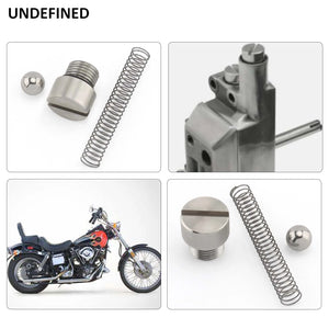 Kit de clapet anti-retour de pompe à huile pour Harley Big Twin - vue 3