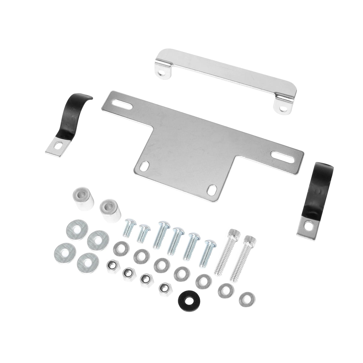 Spoiler avant bas noir en ABS pour moto Harley-Davidson - vue 3