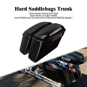 Sacoches Rigides avec Cache Haut-Parleur - Harley-Davidson Touring 2014-2024 – photo 8/10