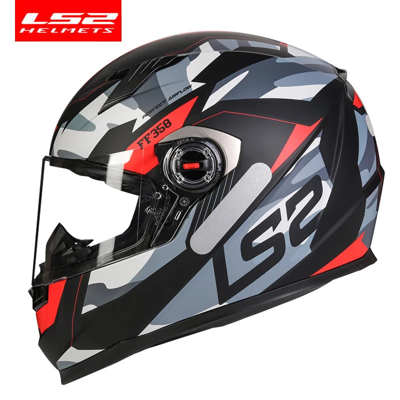 Casque intégral LS2 FF358 noir - vue 24