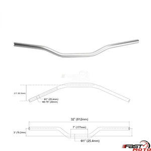 Risers de guidon T-Bar noirs pour moto Harley-Davidson Dyna - vue 8