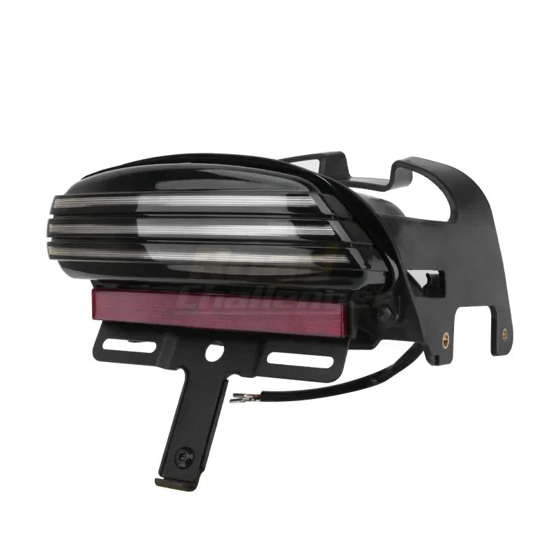 Feu arrière LED tri-bar pour Harley Dyna Fat Bob - vue 8
