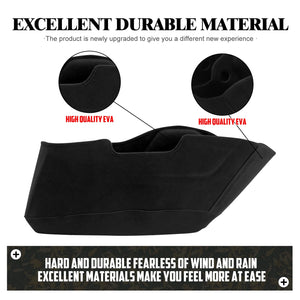 Doublures de sacoches en feutrine noire pour Harley-Davidson Touring - vue 3