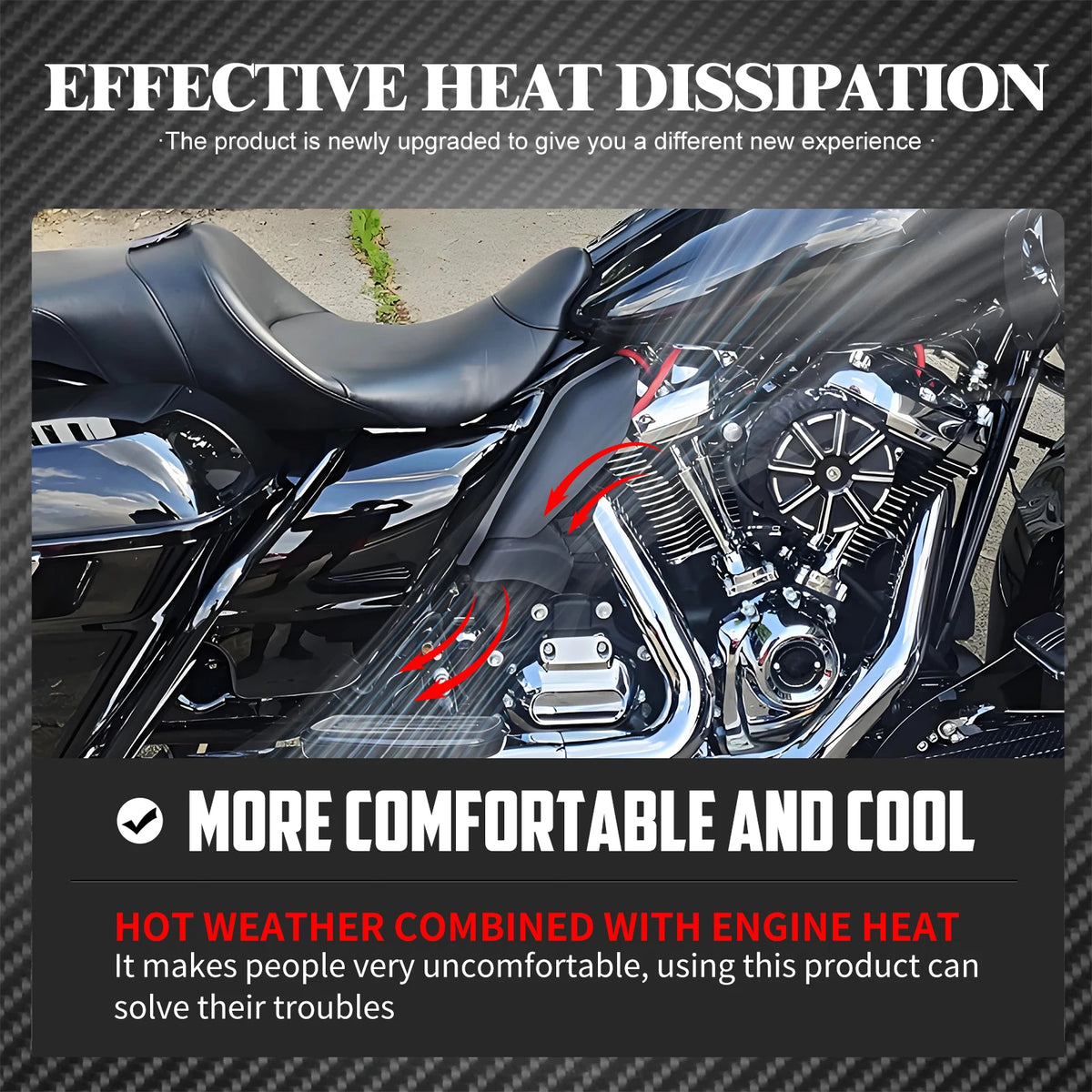 Ventilateur Déflecteur Mi-Cadre (CoolFlow) - Harley-Davidson Touring 2017-2024 – photo 5/7