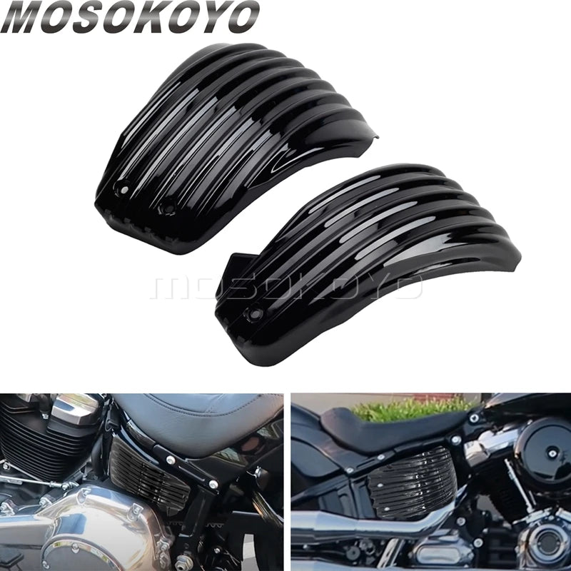 Caches de batterie pour Harley Softail M8 - vue 7