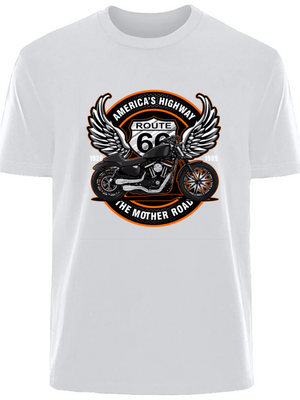 T-shirt Homme Rétro Route 66 - vue 5