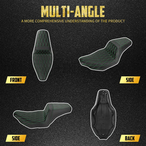 Selle Biplace Piquage Quadrillé - Harley-Davidson Touring 2024 et plus, CVO 2023 – photo 2/12
