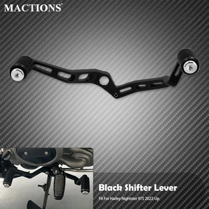 Levier de sélecteur talon-pointe avec repose-pieds en aluminium - Harley Sportster Nightster RH975 2022-2024 – photo 1/7