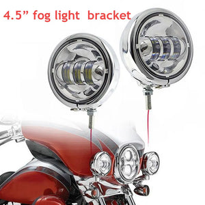 Phares additionnels LED et supports pour Harley Touring - vue 5