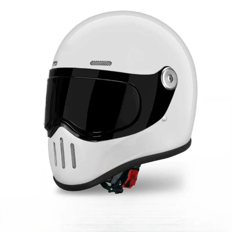 Casque moto intégral en fibre de carbone - vue de profil - vue 25