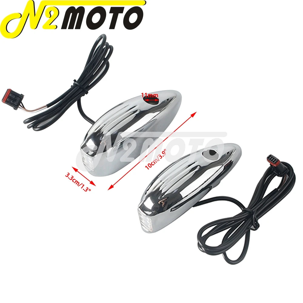 Feu LED de jour et clignotant pour Harley Road Glide - vue 6