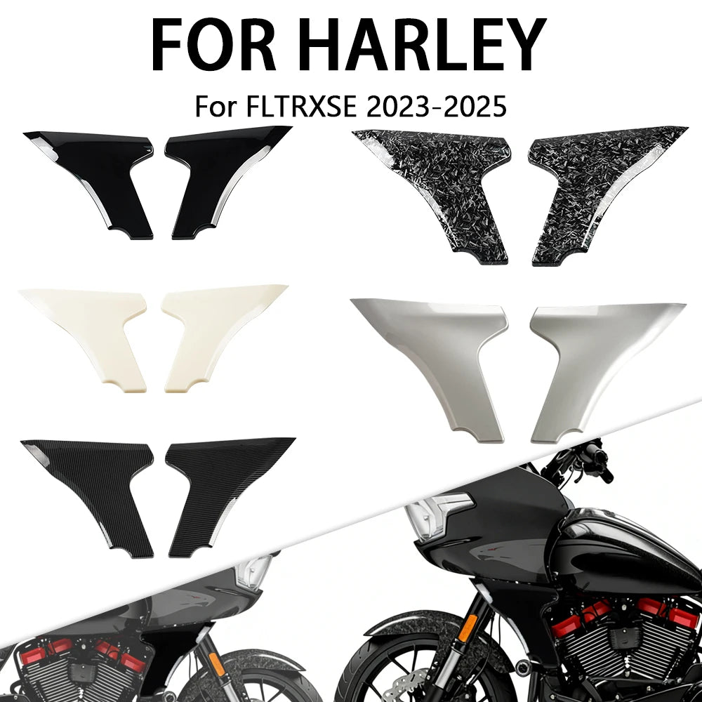 Panneau latéral de carénage ABS pour moto Harley Road Glide - vue 1