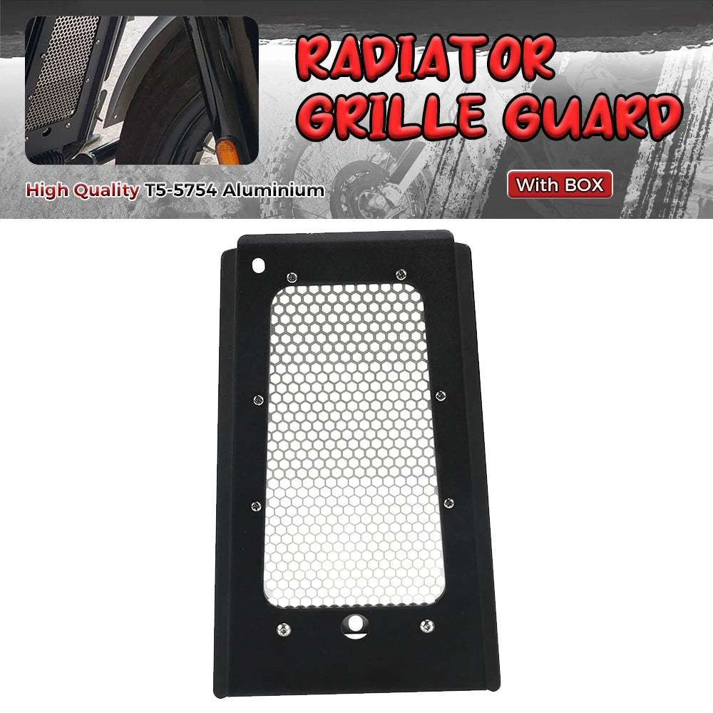 Grille de Protection du Radiateur d'Huile Aluminium - Harley-Davidson Softail (Multi-Modèles) 2018-2023 – photo 1/7