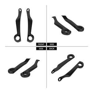 Kit de supports de carénages bas en aluminium pour Harley-Davidson Road Glide - vue 4