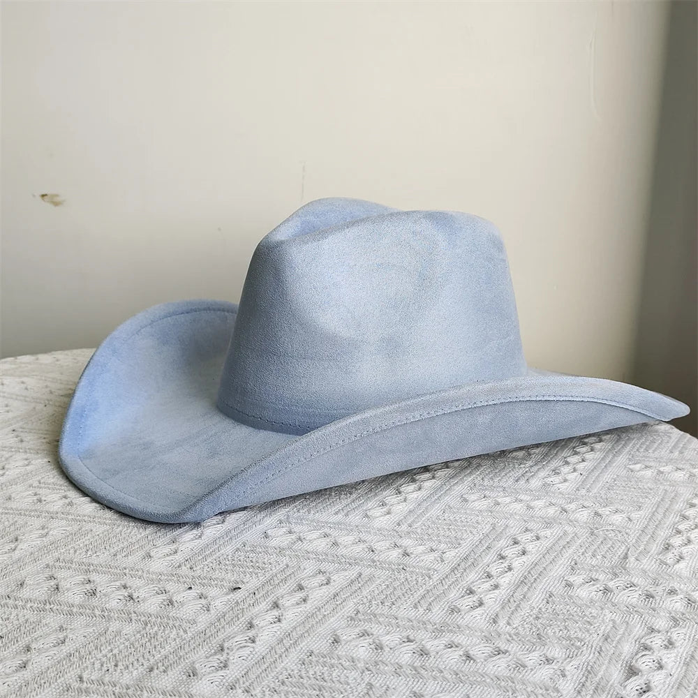 Chapeau cowboy en suédine - vue 15