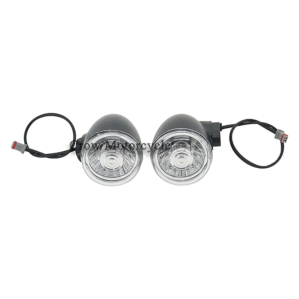 Clignotant LED ambre monté sur une Harley-Davidson Sportster S - vue 13