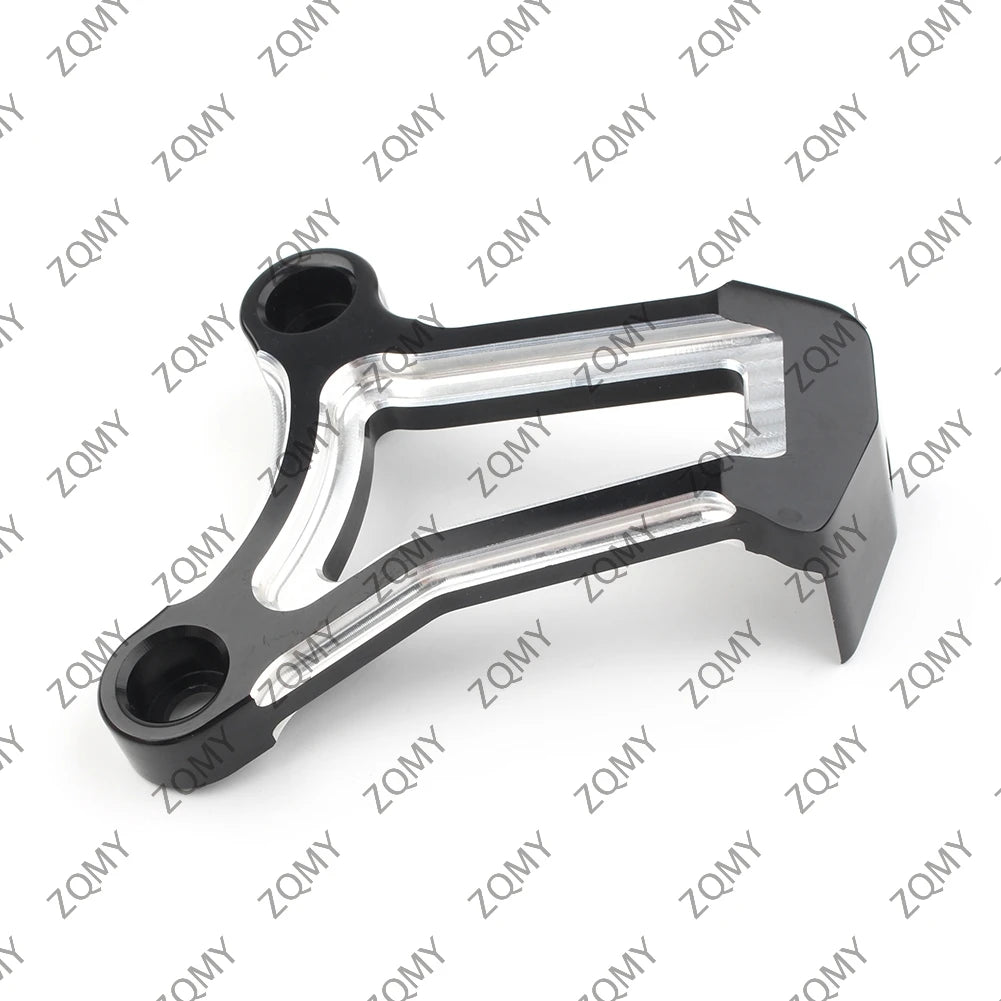Support moteur avant noir/chromé - Harley FLT Touring (2009-2016) – photo 3/6
