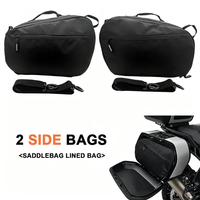 Doublure souple textile pour valise de Harley-Davidson Pan America 1250 - vue 9