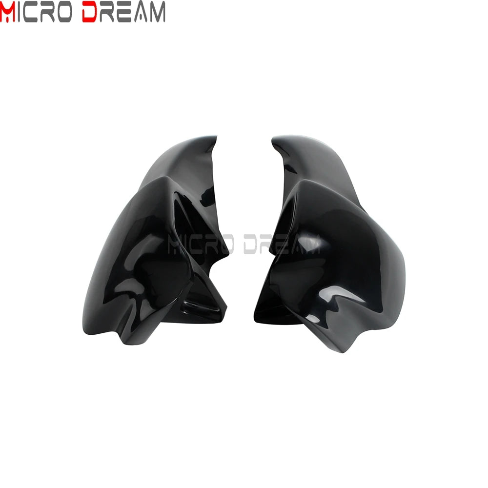 Carénage bas ventilé noir pour Harley Softail - vue 2