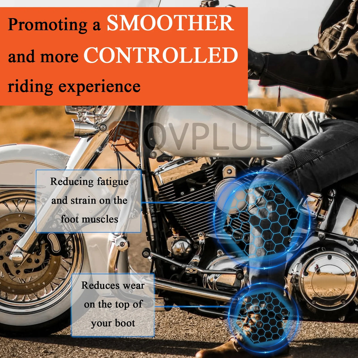 Sélecteur de vitesse talon/pointe avant et arrière pour Harley Softail et Touring – photo 5/16