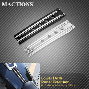 Extension de Console Basse de Réservoir (Dash Panel Extension) - Harley-Davidson Softail Fat Boy FLFB/FLFBS 2018-2025 – photo 1/8