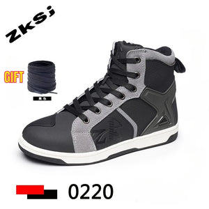 Chaussures moto avec renforts de protection - vue 13
