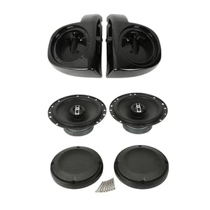 Haut-parleurs 6,5" avec caissons et grilles pour carénage inférieur ventilé Harley-Davidson Touring 2014-2023 - vue 6