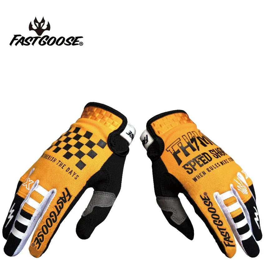 Gants moto été doigts longs - vue - vue 25