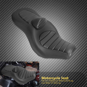 Selle Two-Up avec Dossier Conducteur/Passager - Harley-Davidson Softail Low Rider S, Sport Glide 2018-2024 – photo 7/8