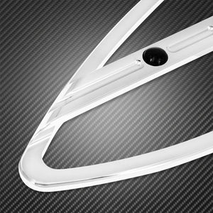 Marchepieds pilote CNC (floorboards) chromés - Harley Touring Road King, Electra Glide, Dyna, Softail FLHT – photo 5/6