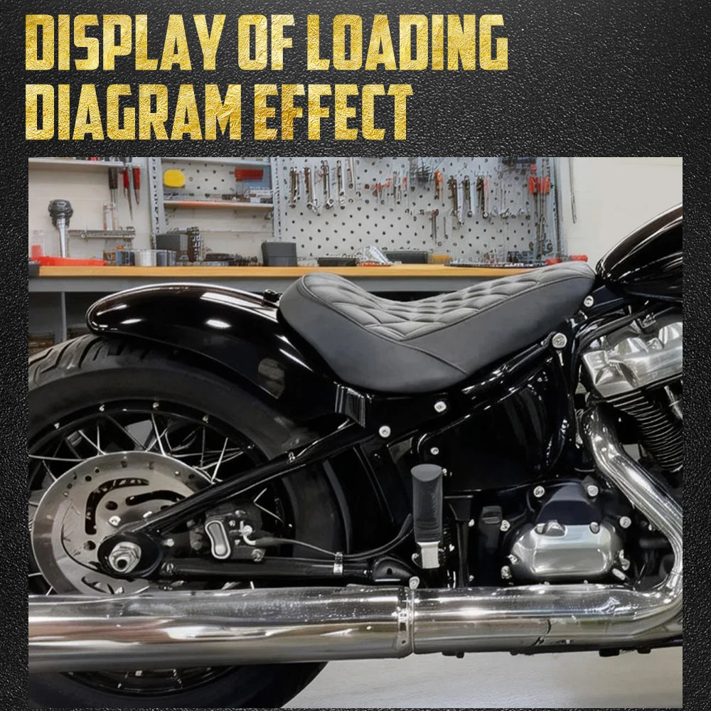 Kit Selle Solo et Garde-Boue Arrière Assortis - Harley-Davidson Softail Fat Boy, Breakout, Fat Bob, Low Rider 2018-2025 – photo 3/8