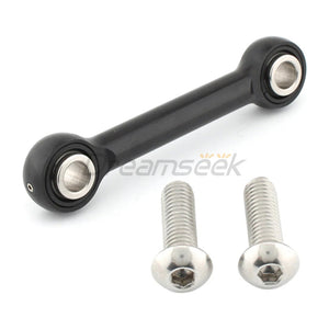 Biellette stabilisatrice de moteur CNC noire - Harley Sportster XL 883/1200 (2004-2024) – photo 6/6