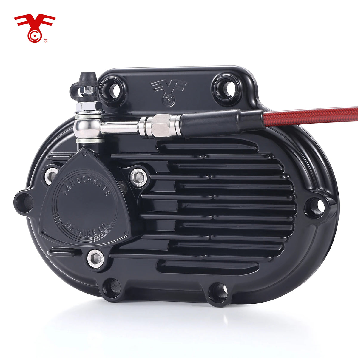 Couvercle latéral de boîte pour embrayage hydraulique Harley Touring - vue 1