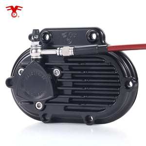 Couvercle latéral de boîte pour embrayage hydraulique Harley Touring - vue 1