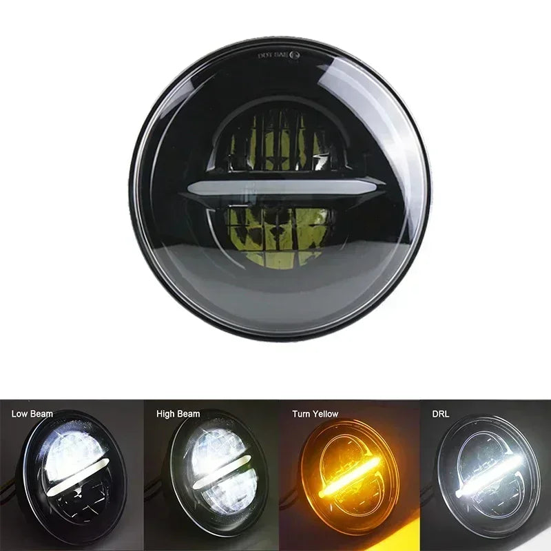 Phare LED 7 pouces pour Harley Softail - vue 10