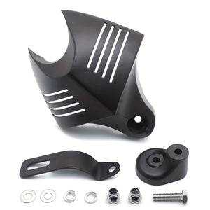 Cache de klaxon aluminium pour Harley Big Twin - vue 3