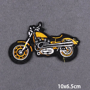 Écusson brodé Live To Ride motard punk à coudre ou repasser sur veste - vue 4