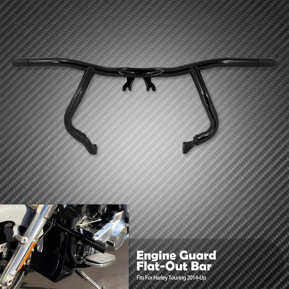 Barre de Protection Moteur Flat-Out (Crash Bar) - Harley-Davidson Touring 2014 et plus – photo 7/7