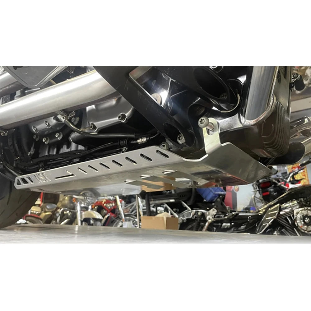 Sabot de Protection Moteur (Skid Plate) Aluminium - Harley-Davidson Fat Boy & Breakout 2018-2024 – photo 4/8