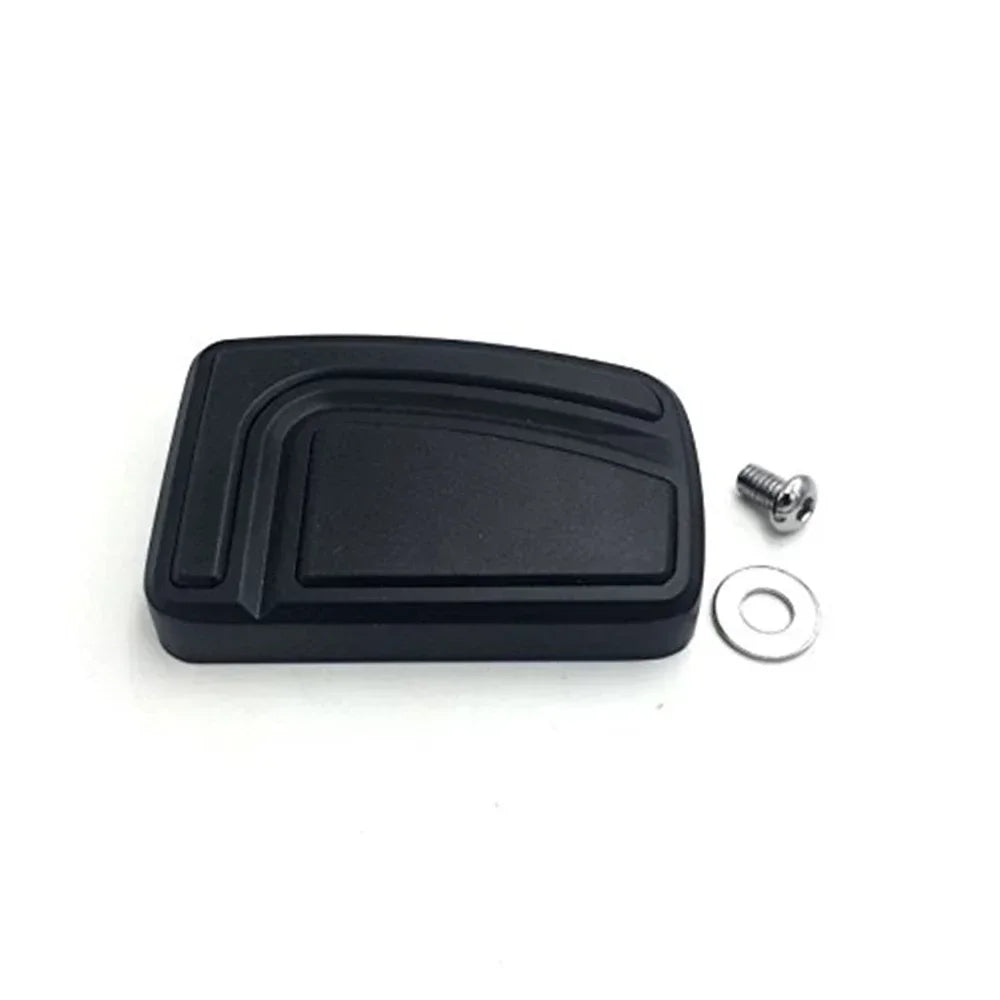 Grand cache de pédale de frein Airflow en aluminium pour Harley-Davidson Softail (1986 et +) et Dyna Switchback FLD – photo 5/6