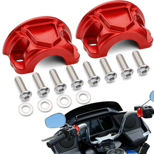 Demi-Colliers de Fixation pour Maître-Cylindre/Levier 1 pouce - Harley-Davidson Touring, Softail, Dyna et Sportster 1996 et plus récent – photo 1/14