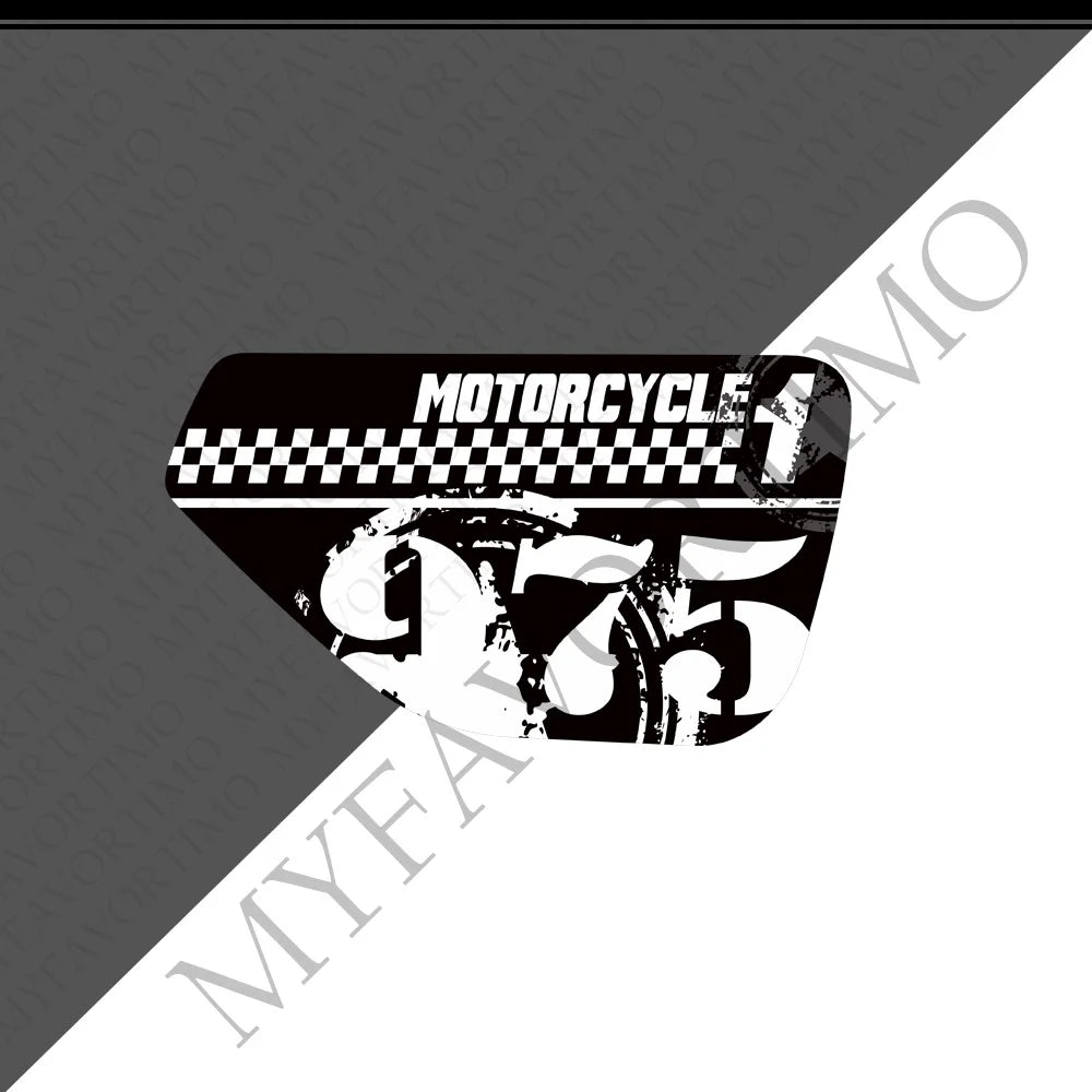 Autocollant décoratif sur réservoir de Harley Nightster - vue 7