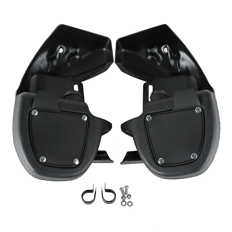 Carénages bas ventilés avec vide-poches pour support moteur Harley Touring 1983-2013 - vue 2