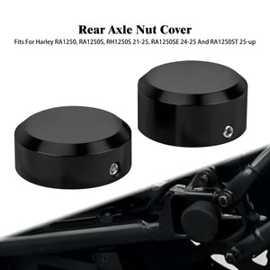 Cache d'écrou d'essieu en aluminium pour Harley-Davidson Sportster S - vue 8