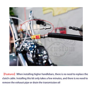 Rallonge de câble d'embrayage pour Harley Softail et Touring - vue 5