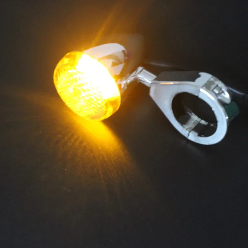 Clignotants LED à collier de fourche pour Harley Sportster Dyna - vue 6