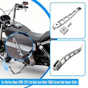 Kit d'Extension de Béquille Latérale Chromée - Harley-Davidson Dyna Fat Bob, Low Rider 1993-2017 – photo 1/7