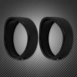 Anneaux de Finition Chromés pour Feux Additionnels 4,5" - Harley-Davidson Touring – photo 5/9
