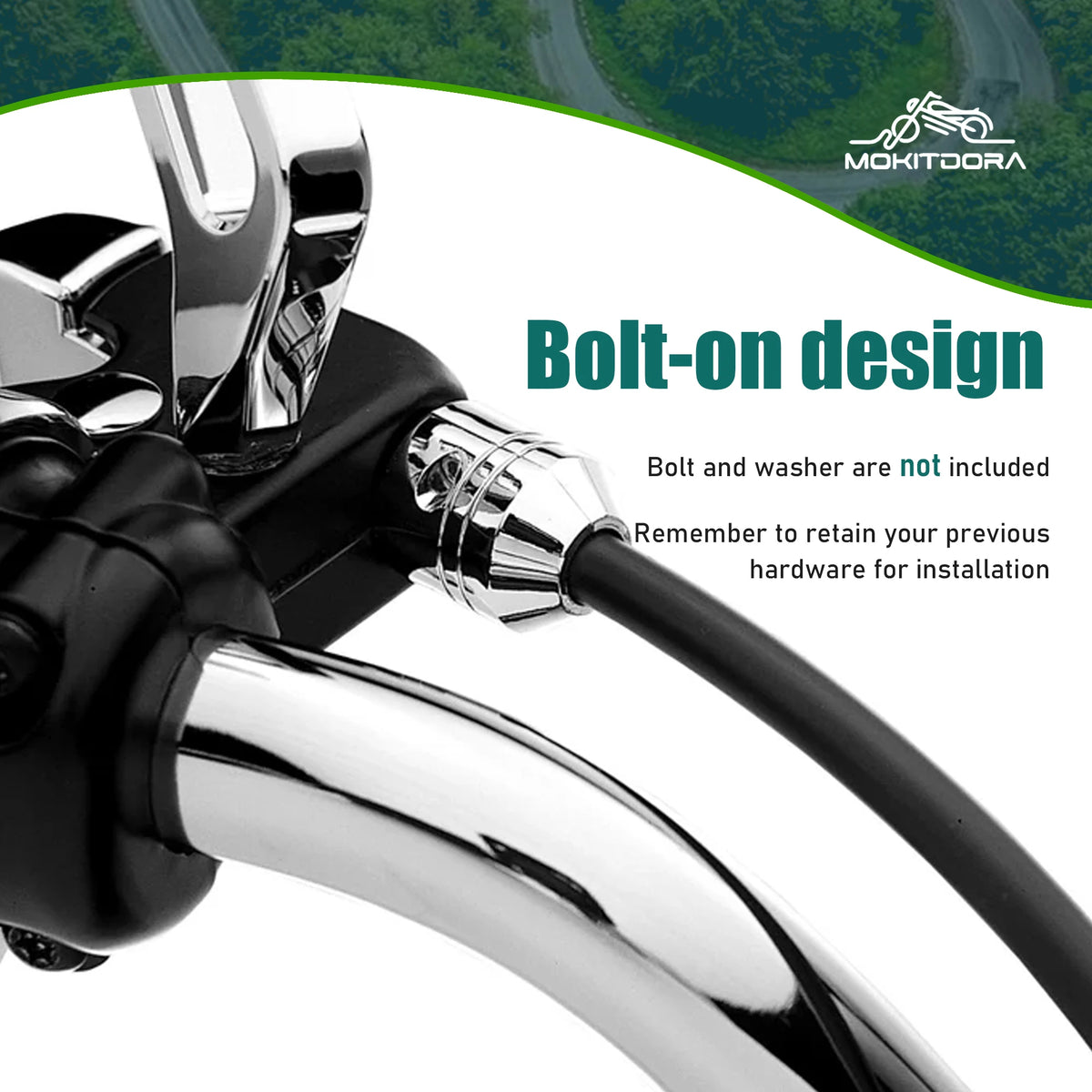 Câble d'Embrayage Hydraulique Tressé (10-12\") - Harley-Davidson Touring 2017-2020 – photo 6/8